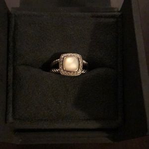 David Yurman Mother of Peal Ring